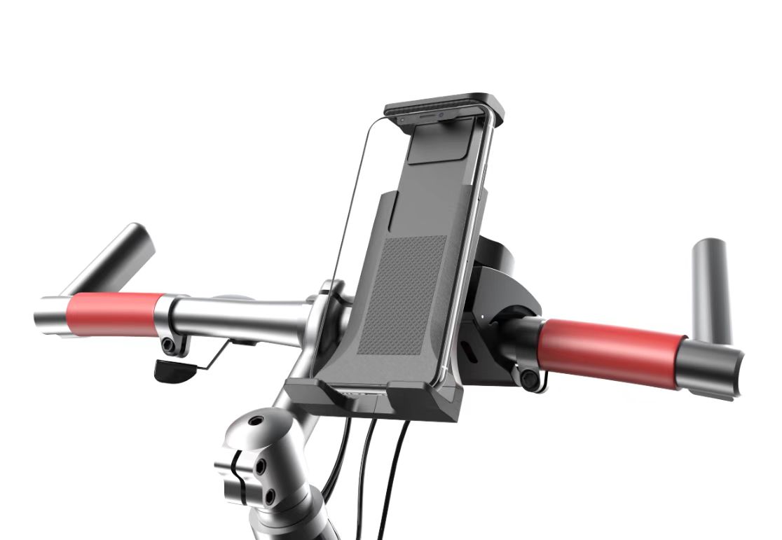 Universal stand and navigation frame for motorcycles, bicycles, mobile phones and tablets Specification image