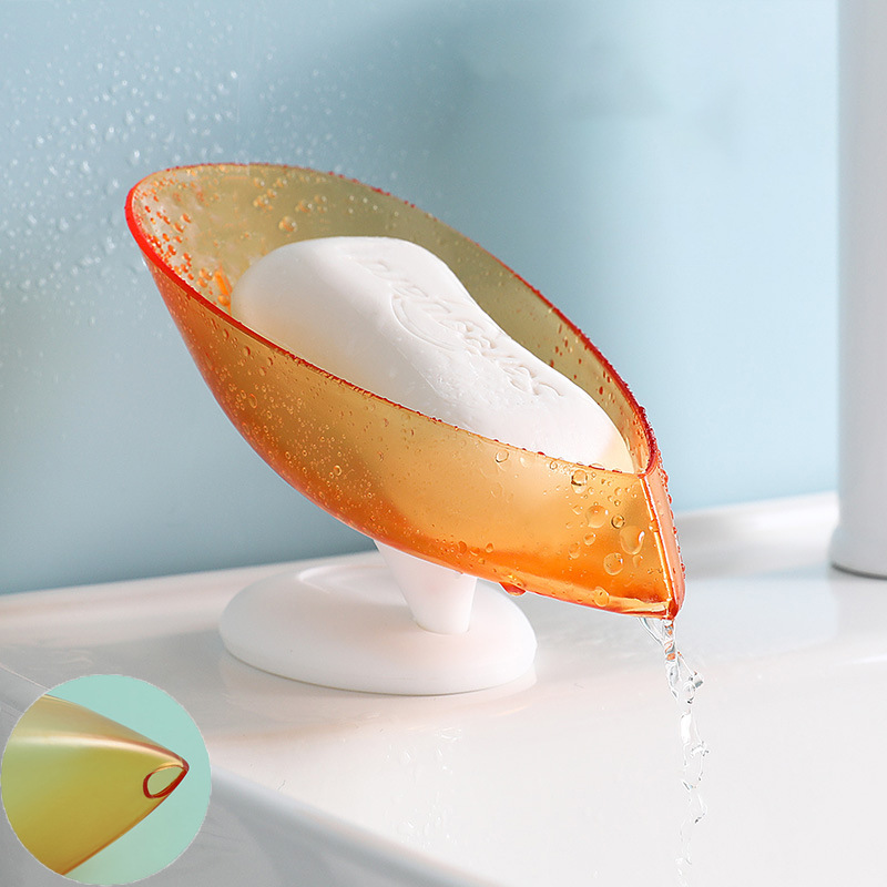 Creative no-hole, rotatable suction cup soap box Application Scenario