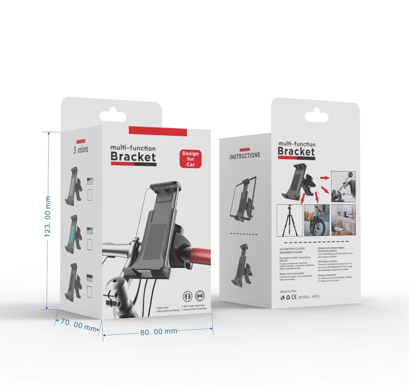 Universal stand and navigation frame for motorcycles, bicycles, mobile phones and tablets Item Picture
