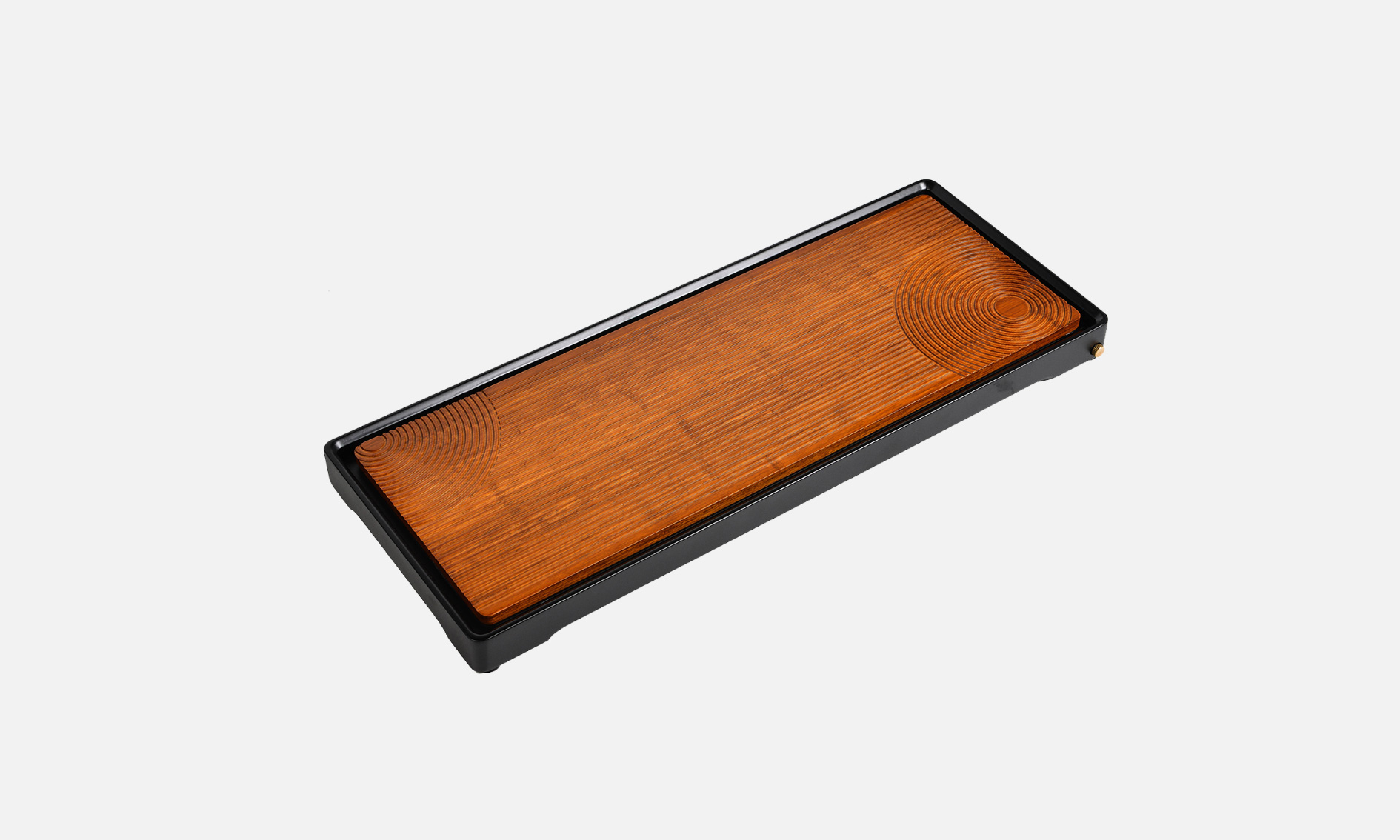 The Lianchi tea tray is simple, elegant, light luxury, versatile for home and office use, and easy to clean Specification image