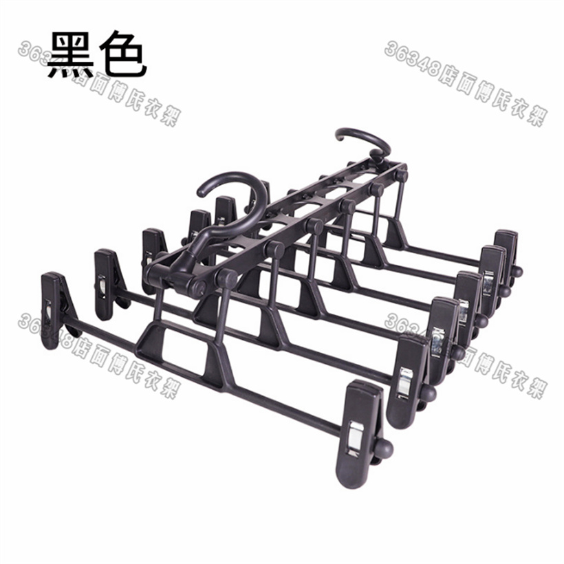衣架/裤架/塑料白底实物图