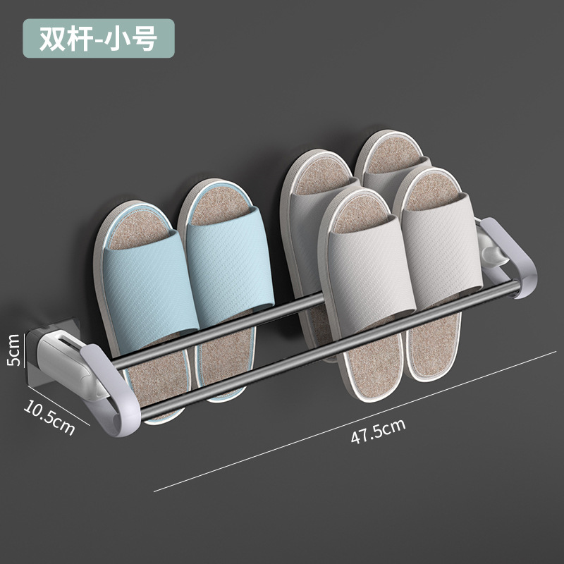 Bathroom retractable shoe rack without drilling holes details Picture