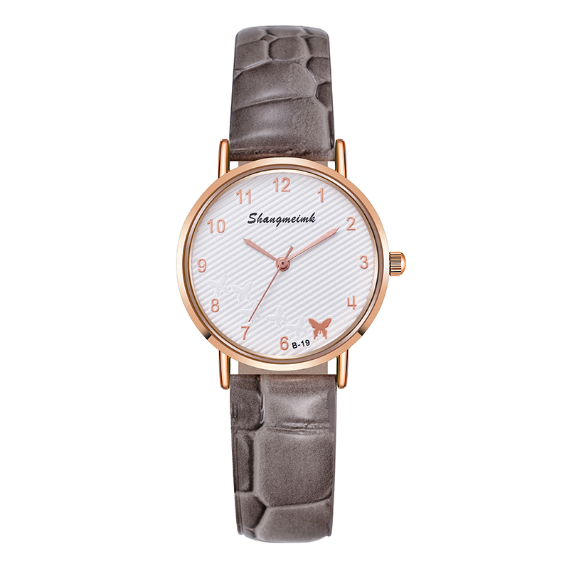 防水手表/皮带手表/女表白底实物图