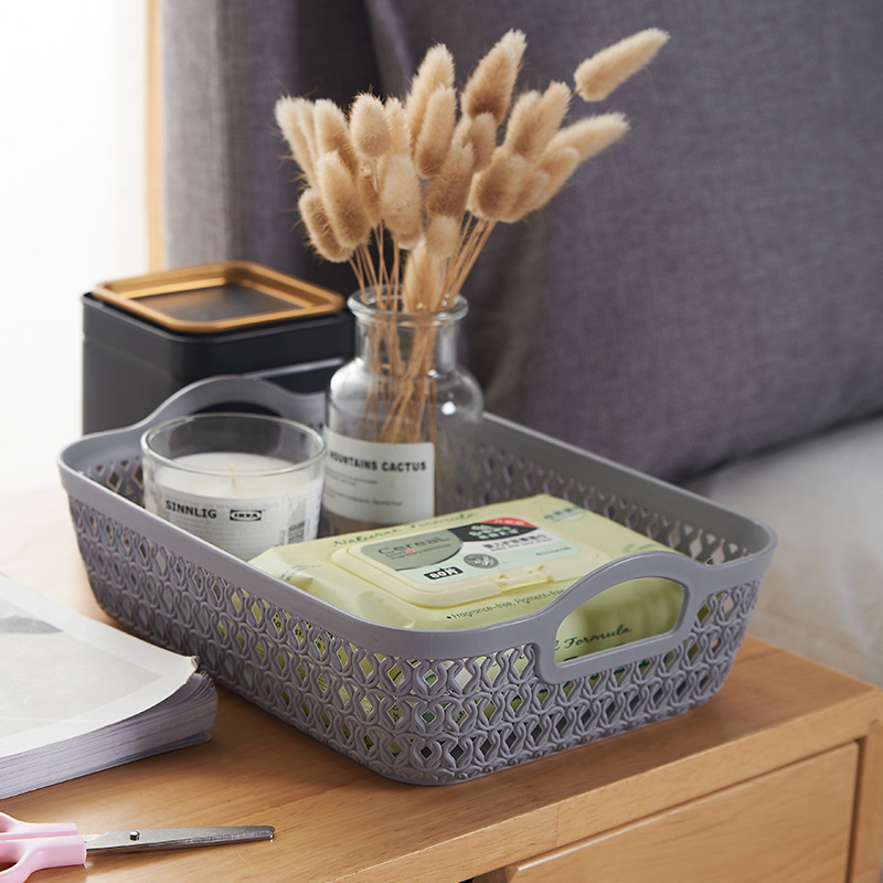 Plastic rattan storage basket Application Scenario
