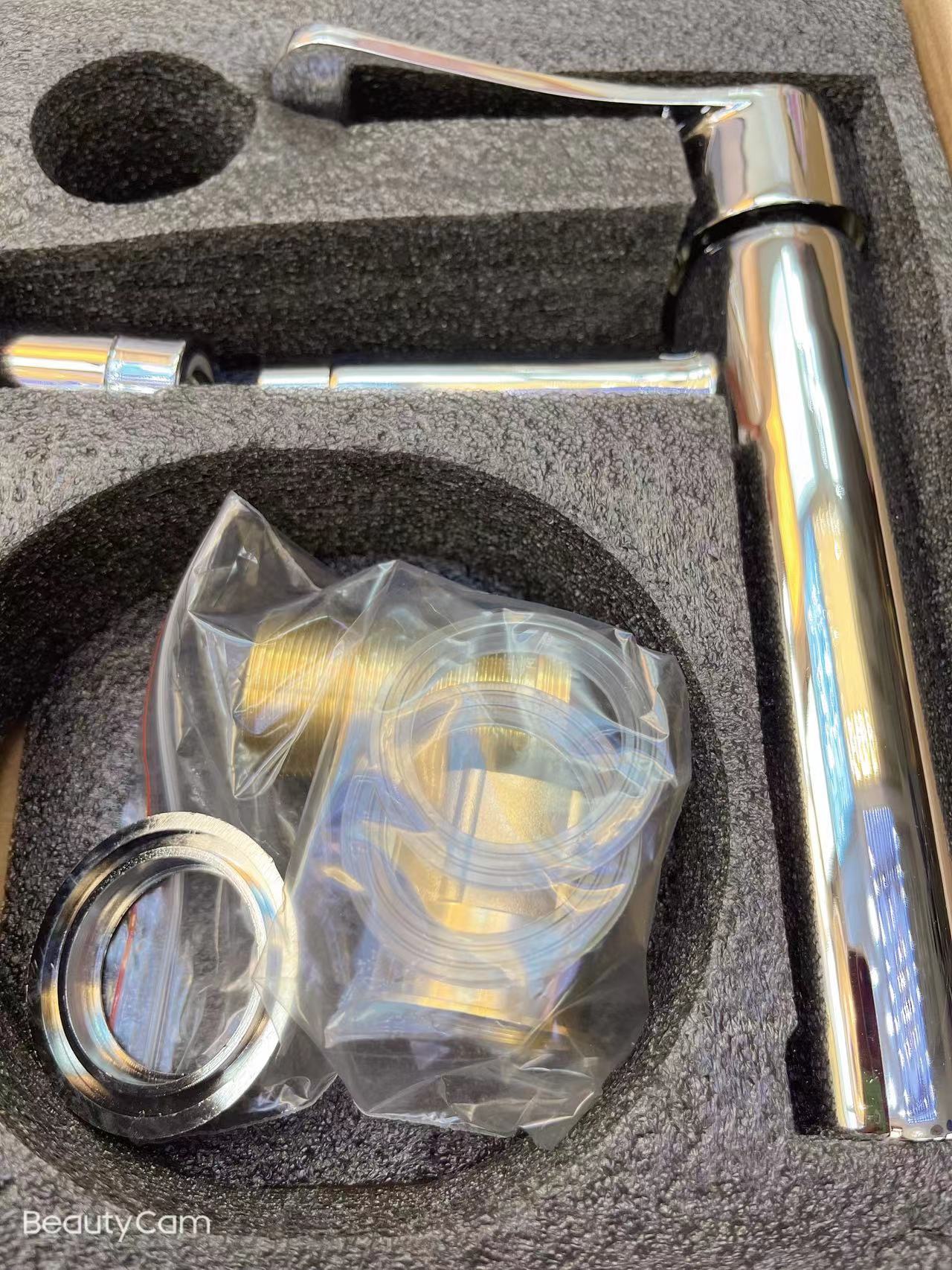 永能兰花高端全铜带电镀私人专属定制万向多功能水龙头