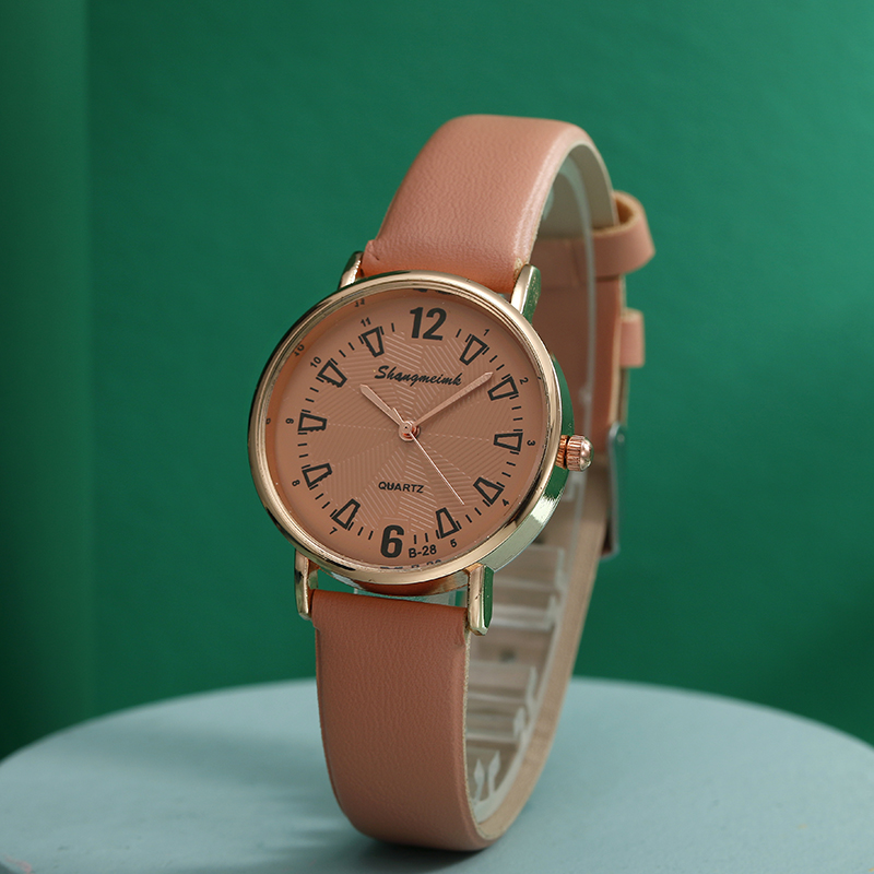 新款手表厂家批发跨境热销石英表防水女士手表女 SHAMGMEIMK Watch品牌定制LOGO