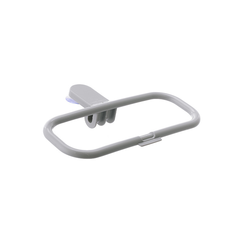 Kitchen pressure ring suction cup type garbage bag storage rack details Picture