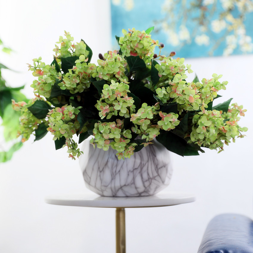 Artificial flower small lilac, artificial flower small accessory flower, home decoration not easy to fall off, silk flower arrangement, hand bouquet accessory flower AF1033 small lilac, silk flower small lilac details Picture