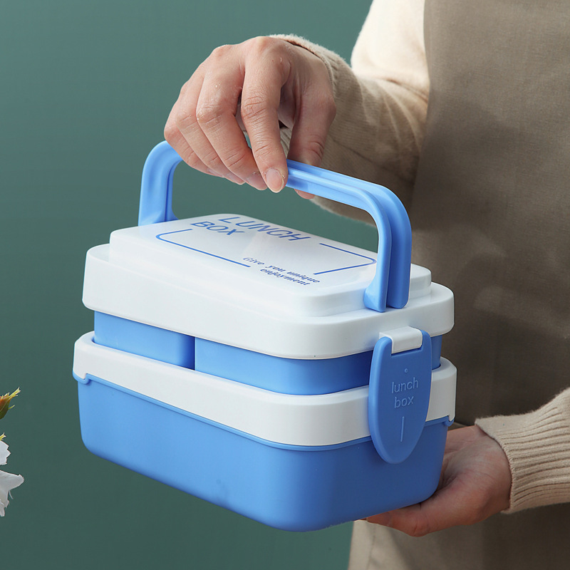 1.5L Double-layer student portable lunch box Application Scenario