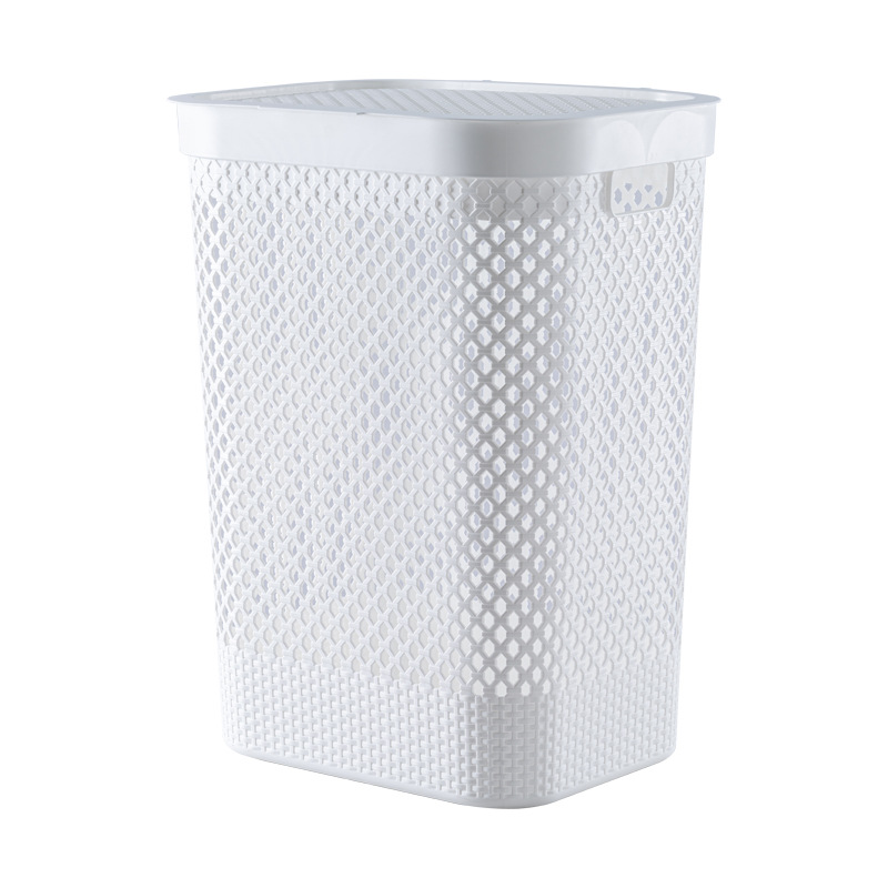 Japanese-style dirty clothes basket plastic laundry basket Application Scenario