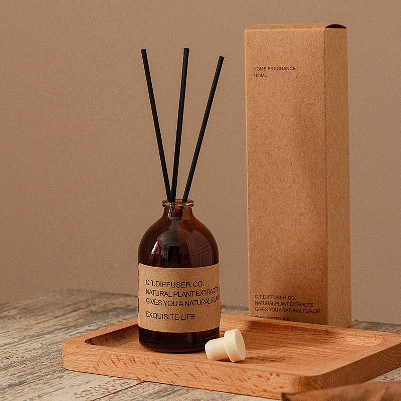 Classic small-mouthed brown bottle aromatherapy