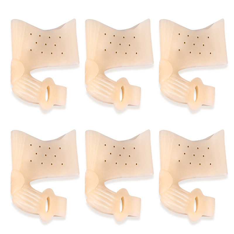 Double-hole forefoot toe separator