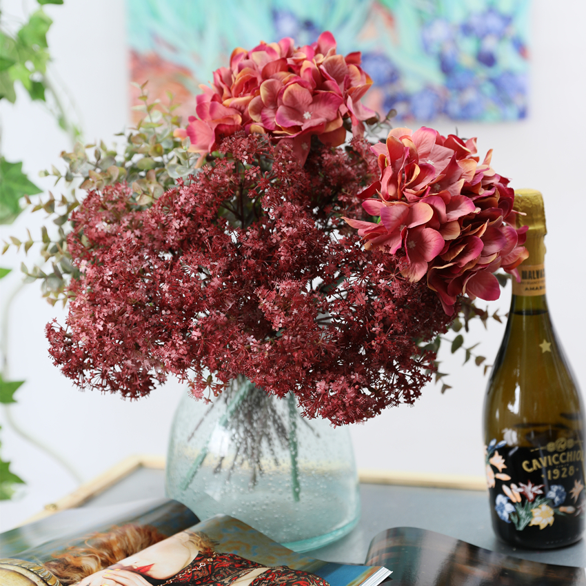 Five plastic starry sky Lafiza decorative illustration materials artificial flower JWG1901 Starry Sky Application Scenario