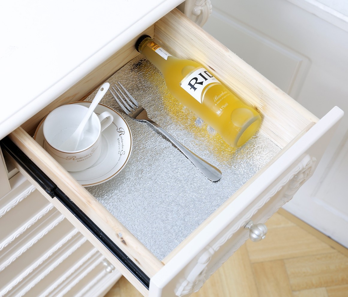 Aluminum film cabinet pad