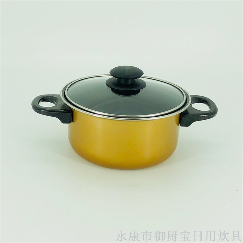 锅具/金色汤锅/10件套锅具产品图