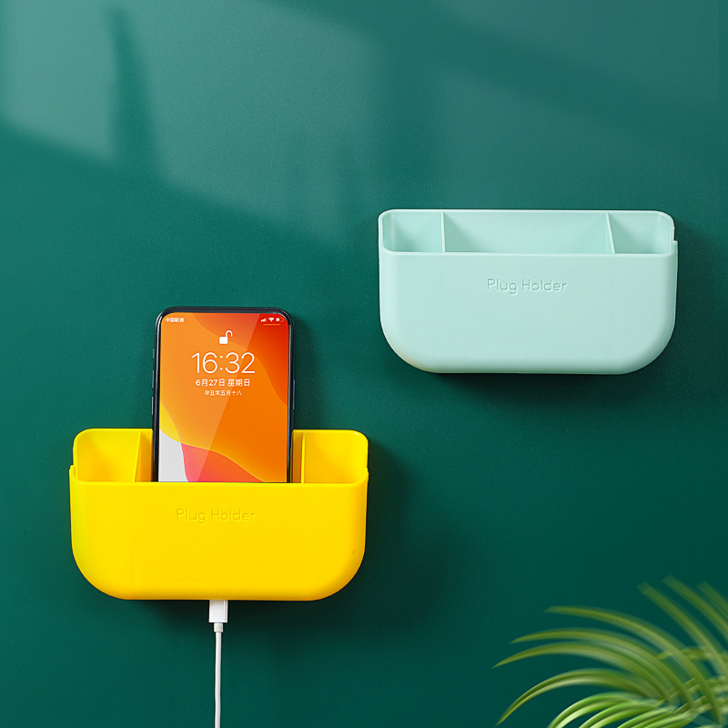 Wall-mounted parts storage rack for mobile phone charging stands Item Picture