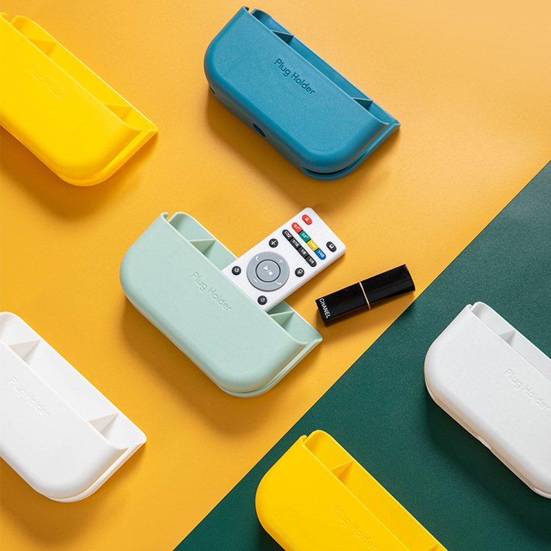 Wall-mounted parts storage rack for mobile phone charging stands
