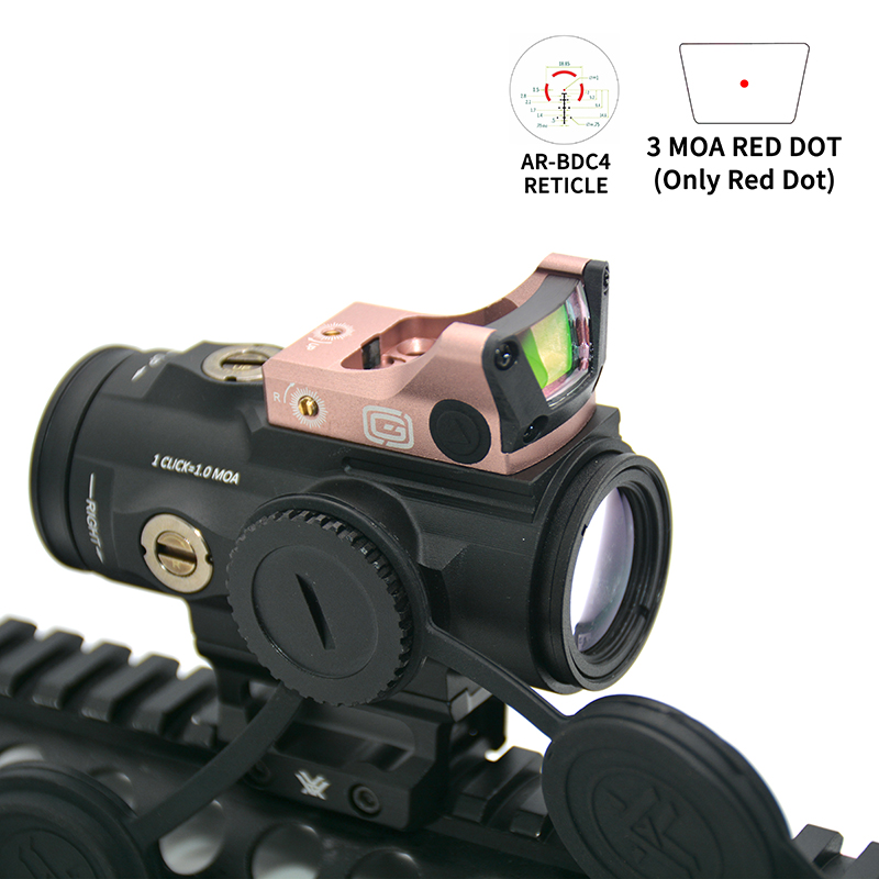 5倍镜/抗震/全息红点白底实物图