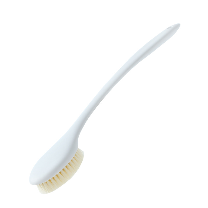Long-handled soft-bristled bath brush Item Picture
