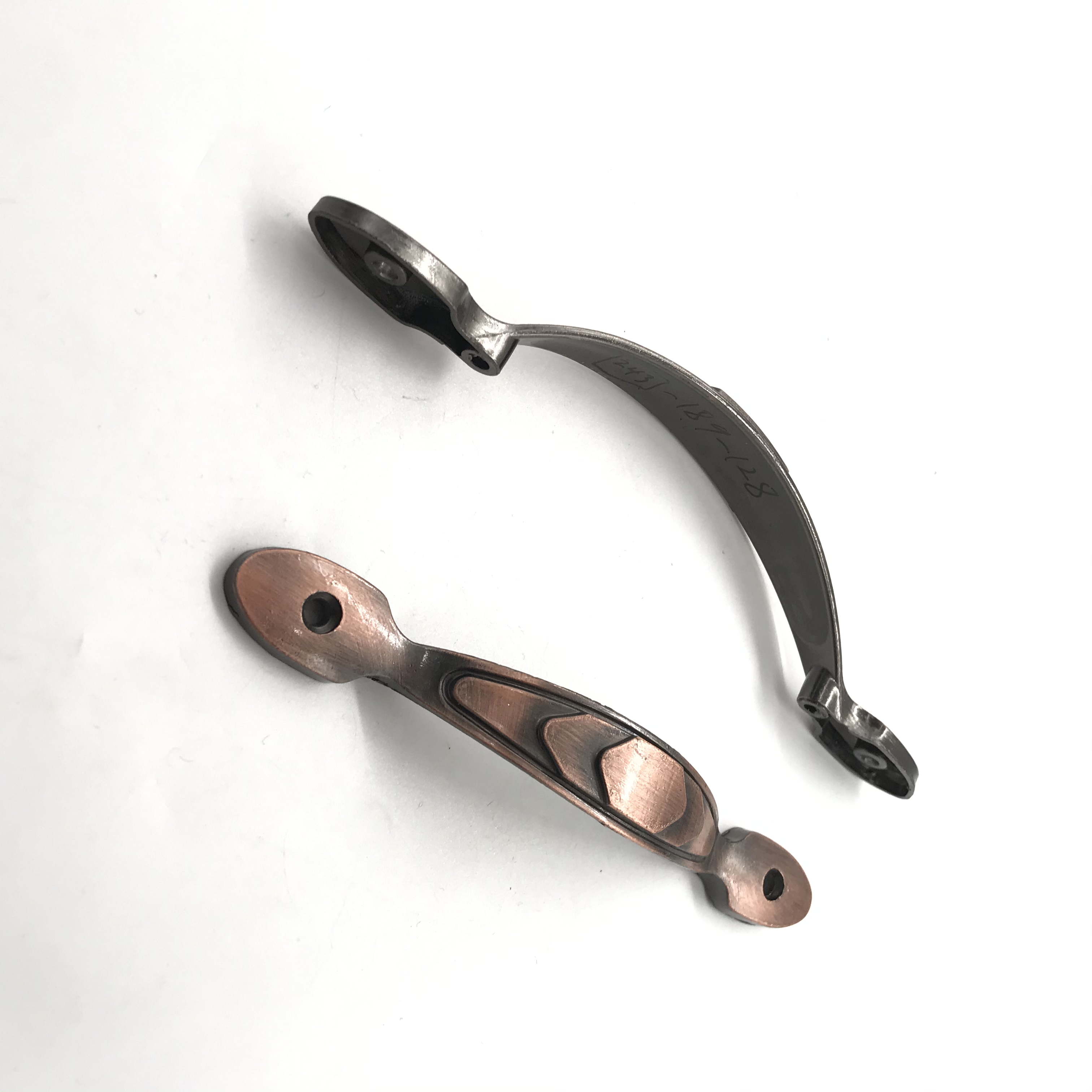 Shuzan aluminum imitation zinc fashionable exposed handle, drawer, cabinet door classic handle, best-selling items for both export and domestic sales, and other hardware tools Specification image