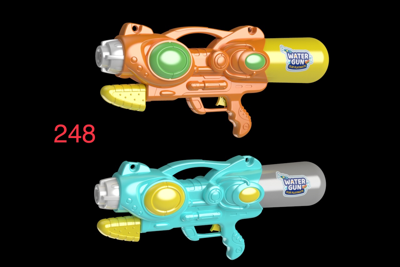 The new air pressure water gun model 248 is a must-have for beaches and the seaside during the summer vacation