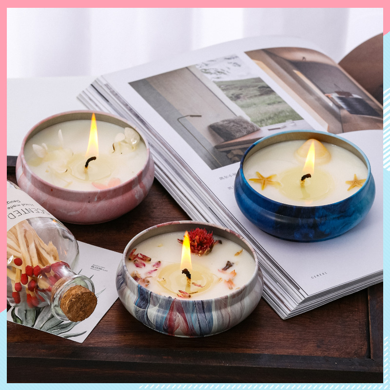 扁铁罐香薰蜡烛