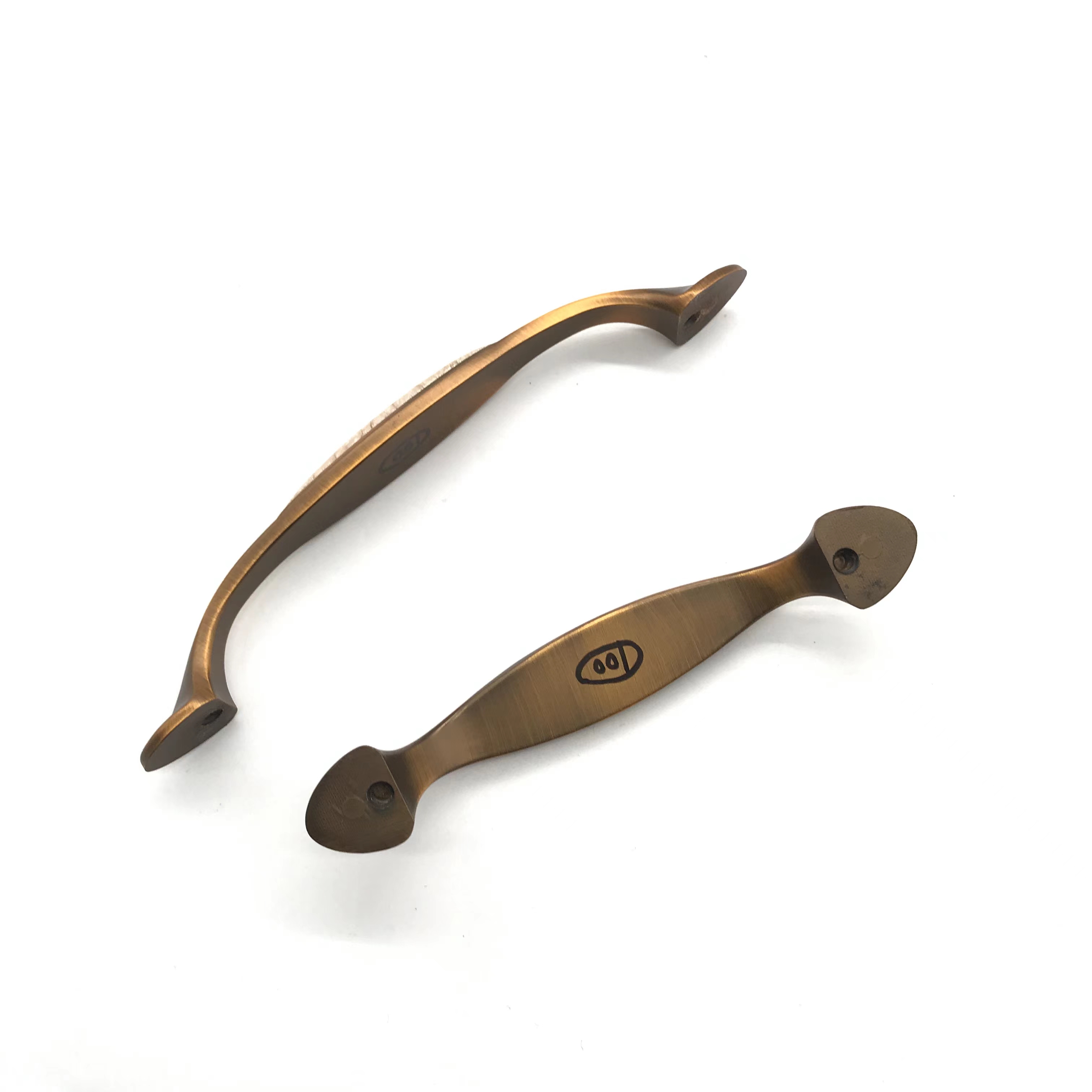 Shuzan European-style solid osmanthus handles, small single-hole country-style drawers, cabinets, shoe cabinets, ceramic full-star antique copper handles, door handles, and other hardware tools Specification image