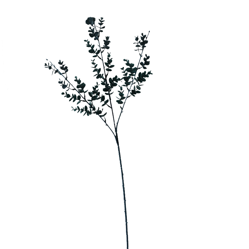 Artificial flower plastic eucalyptus artificial flower plastic flower money leaf long branch wedding outdoor decoration pretend flower arrangement material HT1824 Application Scenario