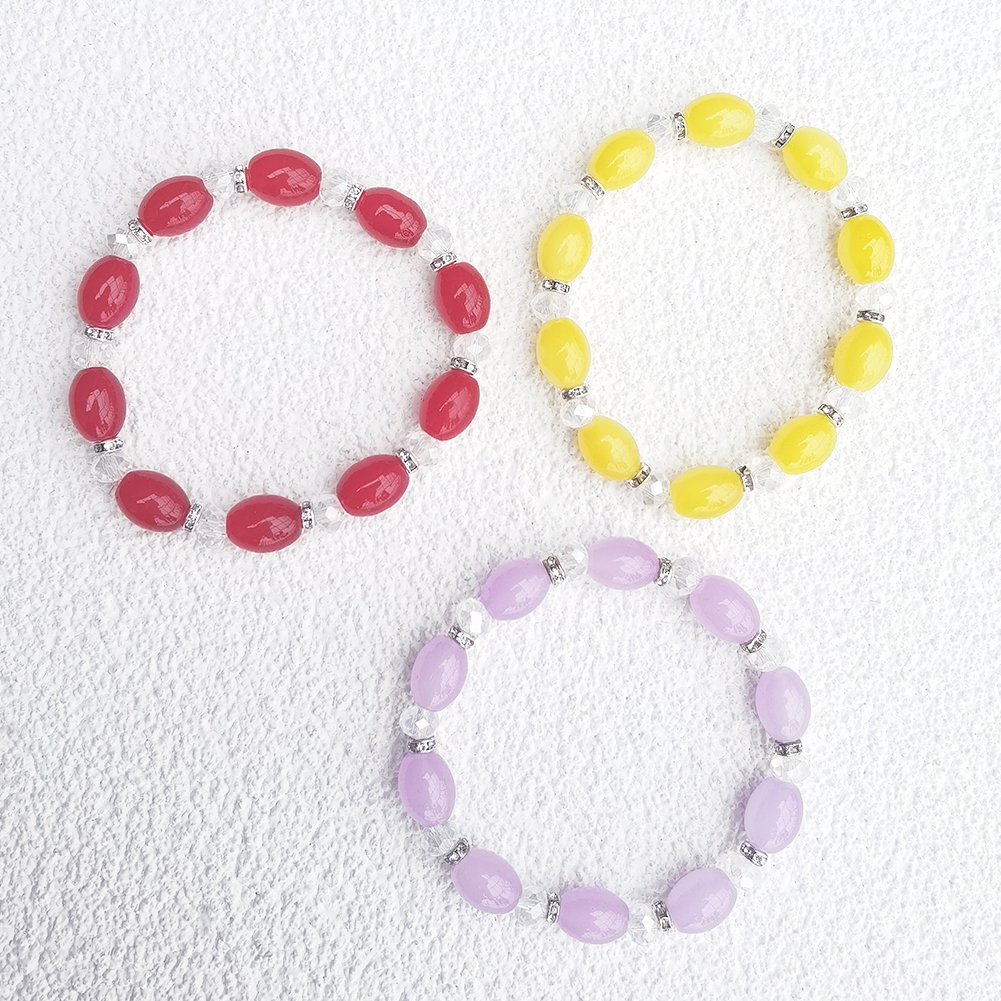 康龙阳光手工串珠玻璃琉璃珠手链网红爆款厂家直销马卡龙设计闺蜜生日礼物小清新饰品手串女