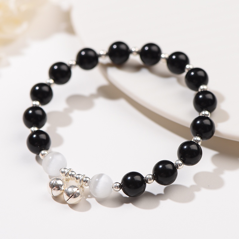 猫眼石/铃铛串珠手链/生日礼物产品图