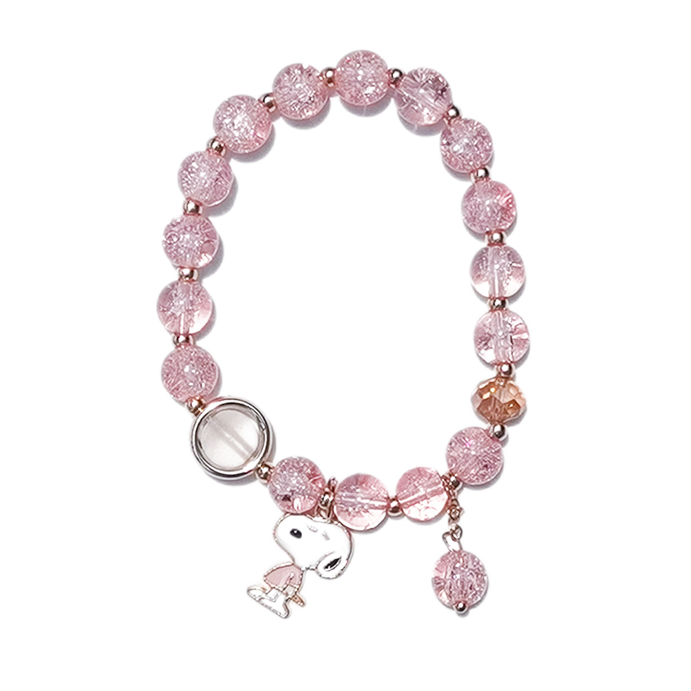康龙阳光手工爆花琉璃珠手链网红爆款厂家直销卡通可爱设计闺蜜生日礼物小清新饰品手串女