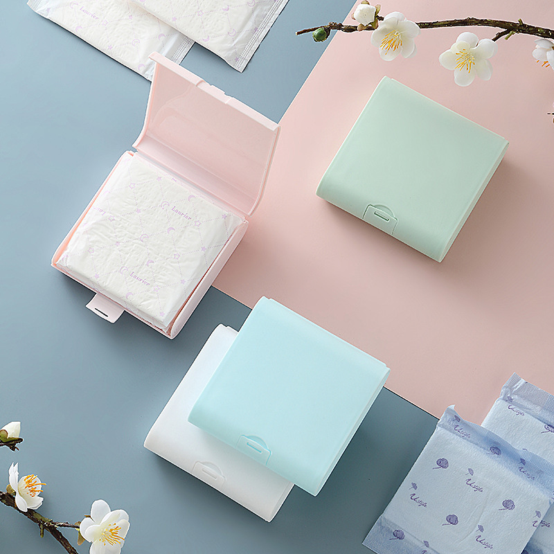 便携卡扣式首饰盒一次性口罩防尘收纳盒