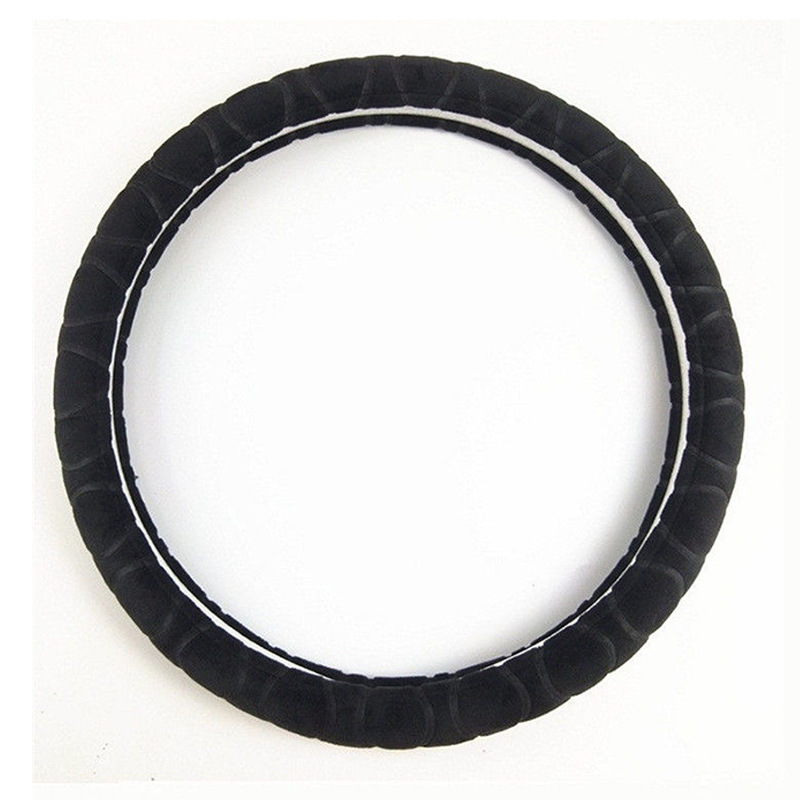 汽车用品/毛绒方向盘套/压花把套产品图