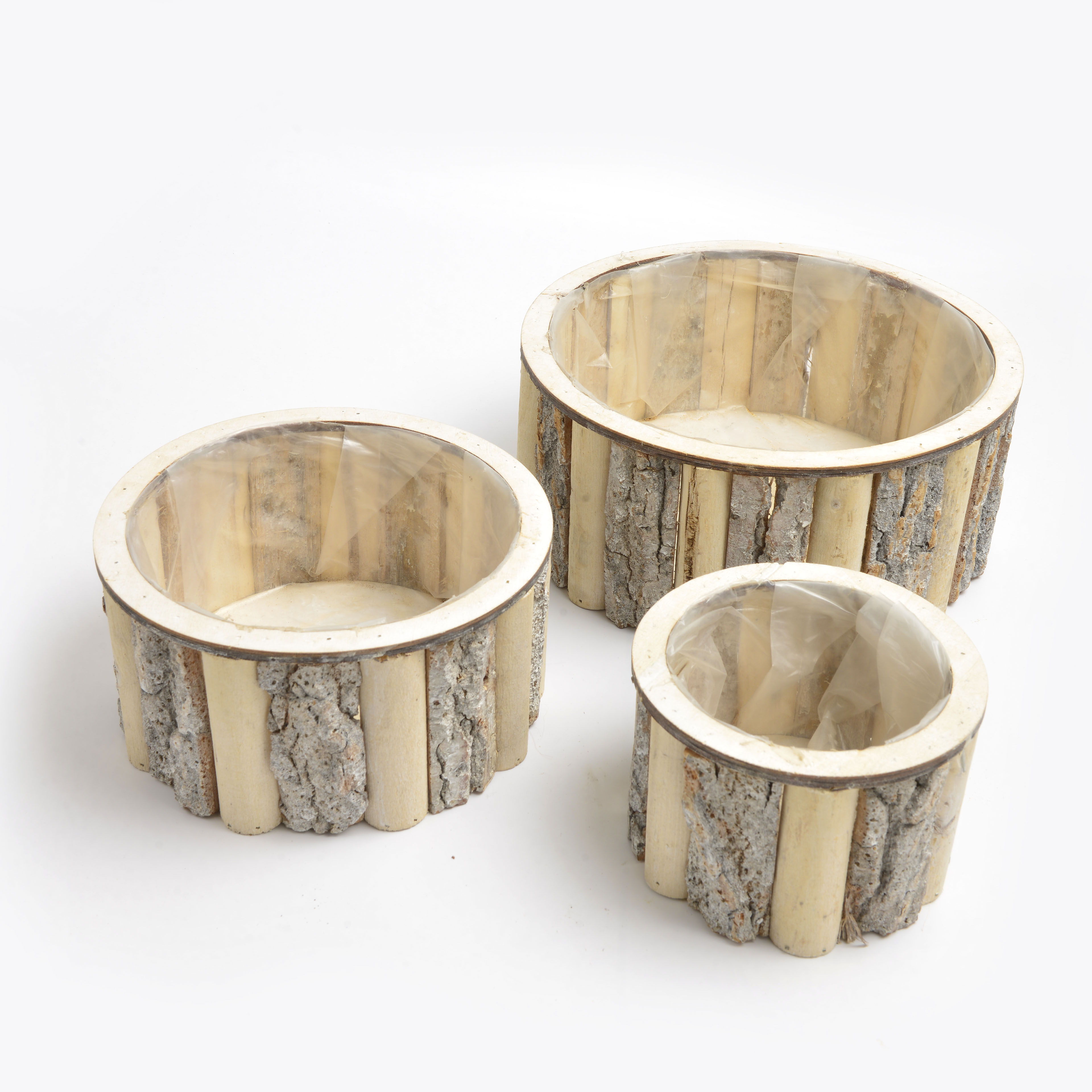 木质花盆/木质工艺品/花盆产品图