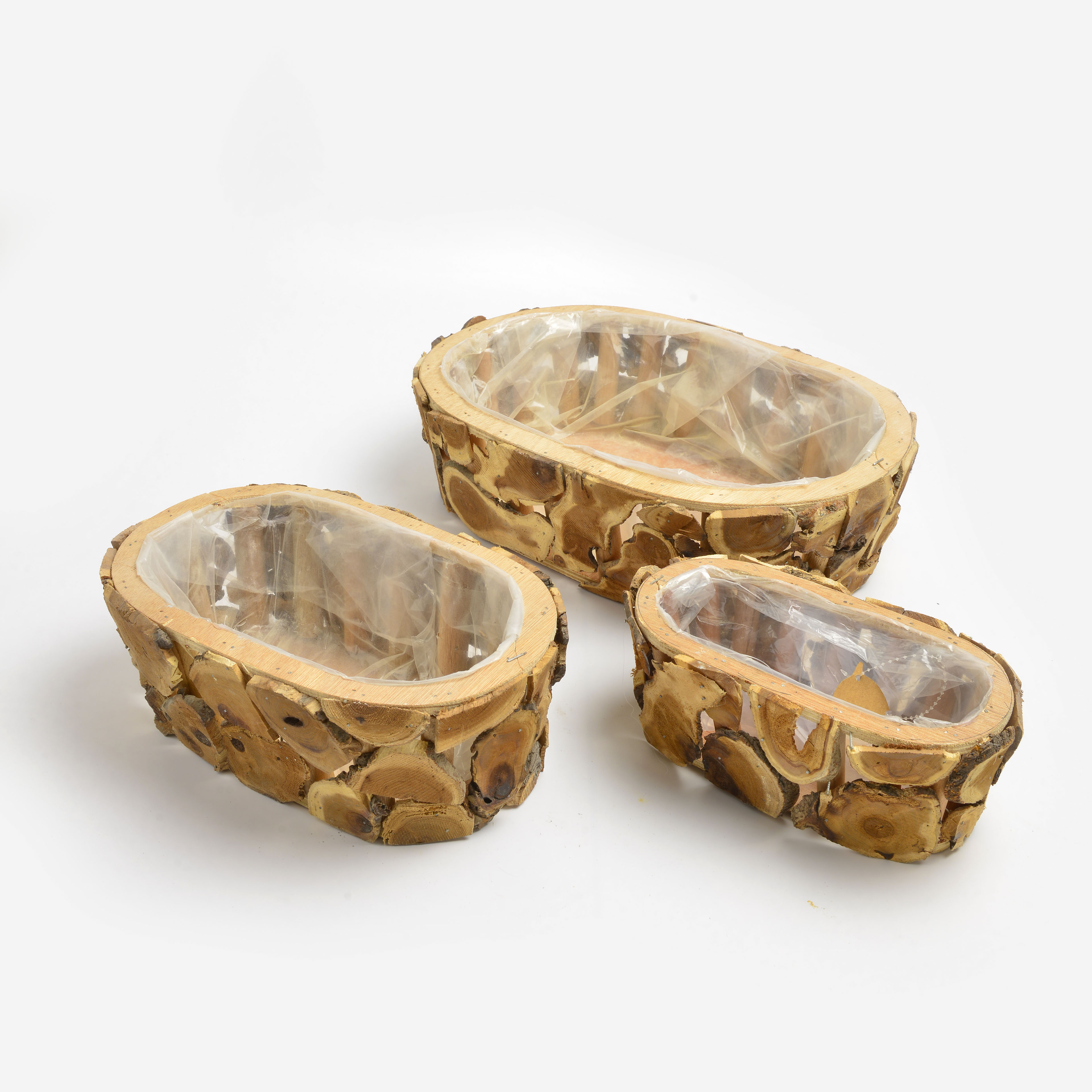 木质花盆/木质工艺品产品图