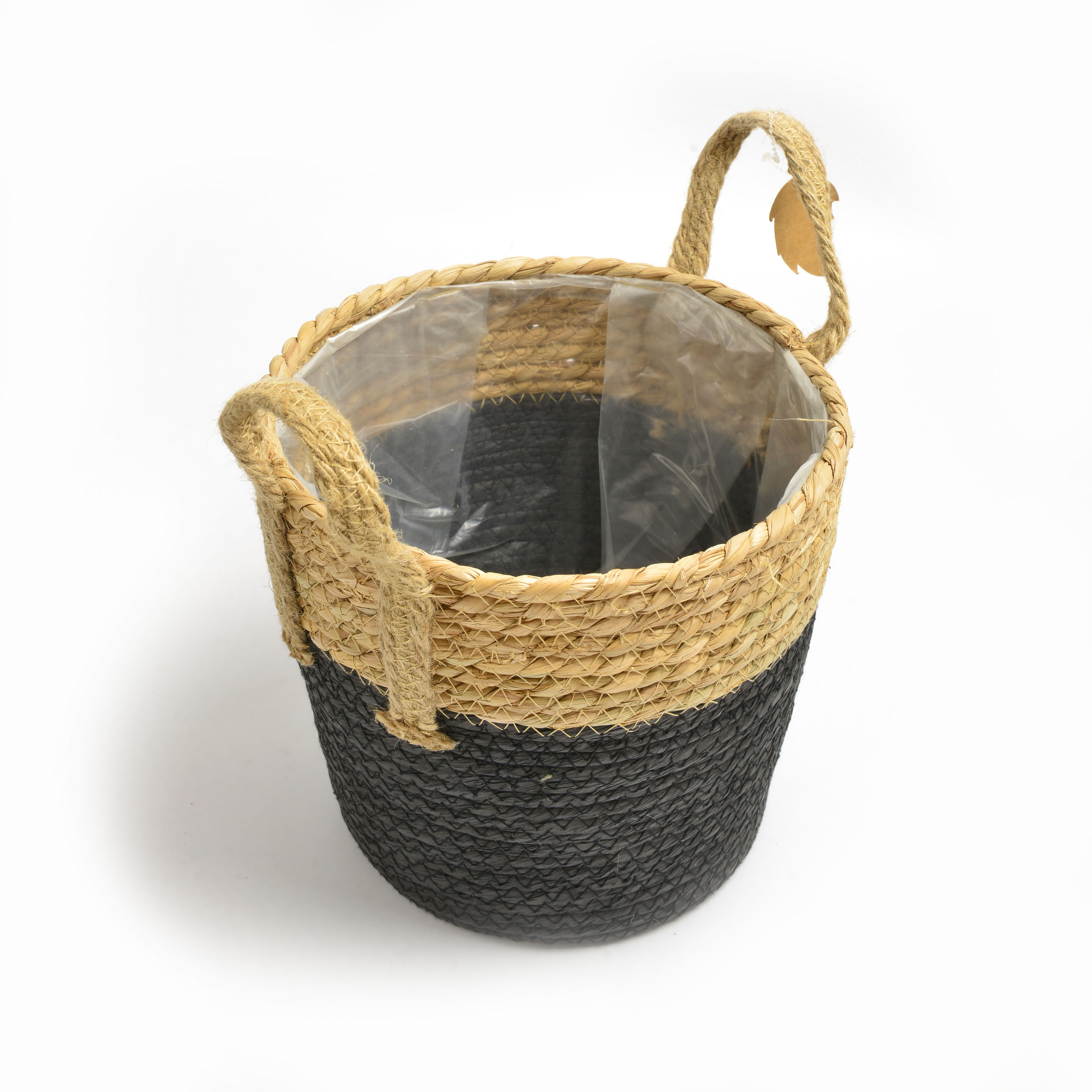 2022 New style hemp rope woven flower basket flowerpot Application Scenario