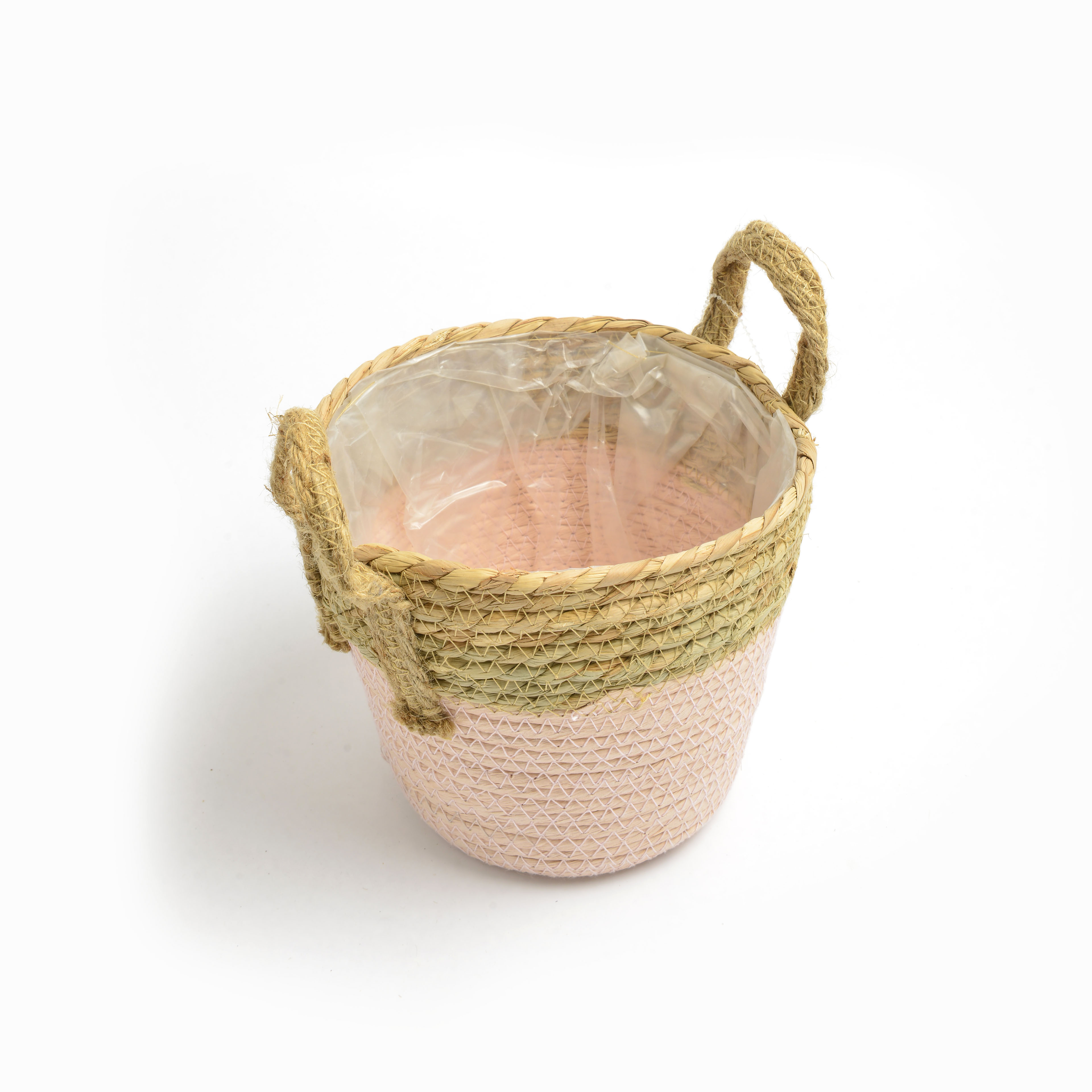 2022 New style hemp rope woven flower basket flowerpot Item Picture
