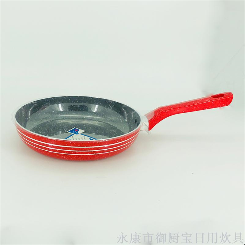 A large-bottomed, square-handled frying pan details Picture