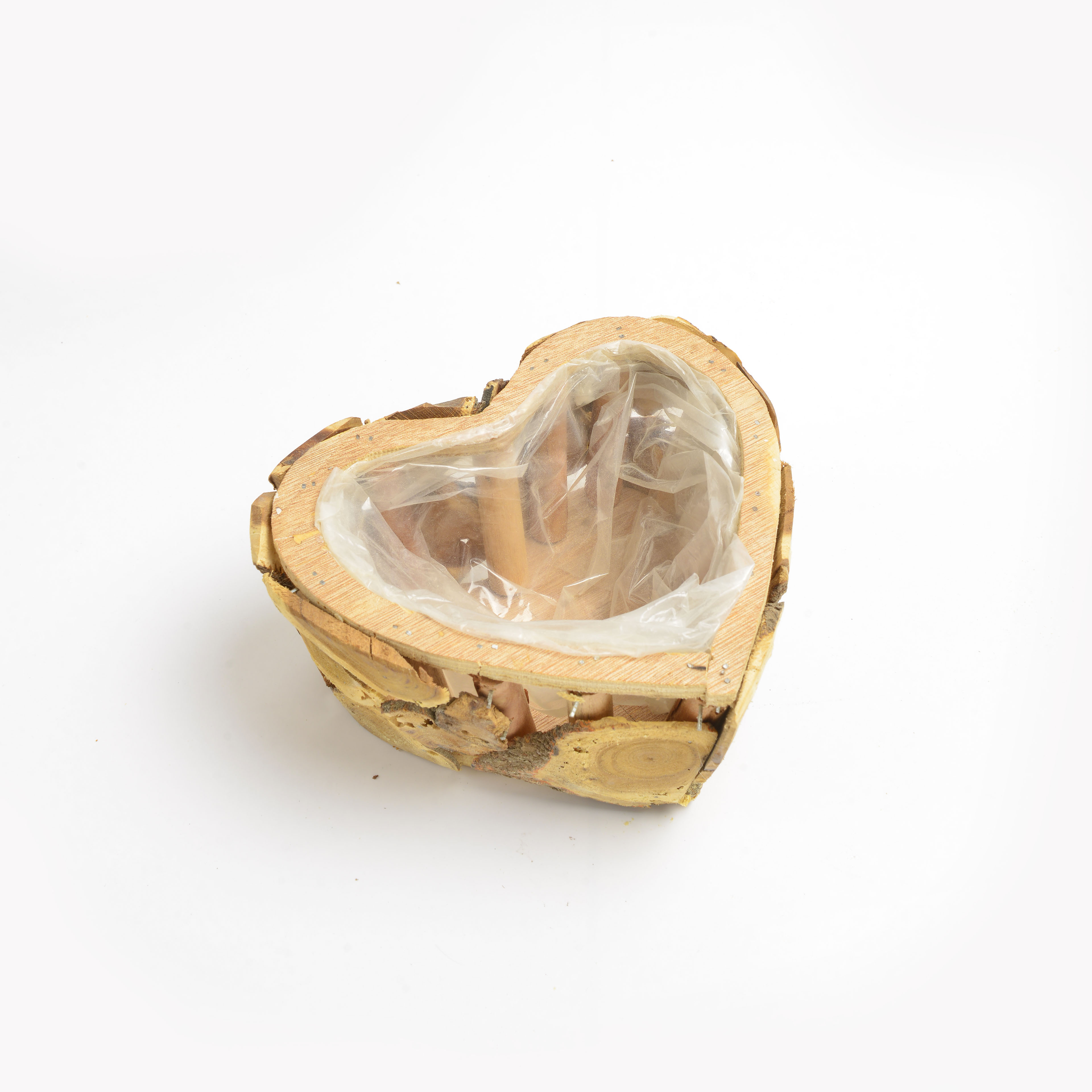 木质花盆/木质工艺品/花盆白底实物图