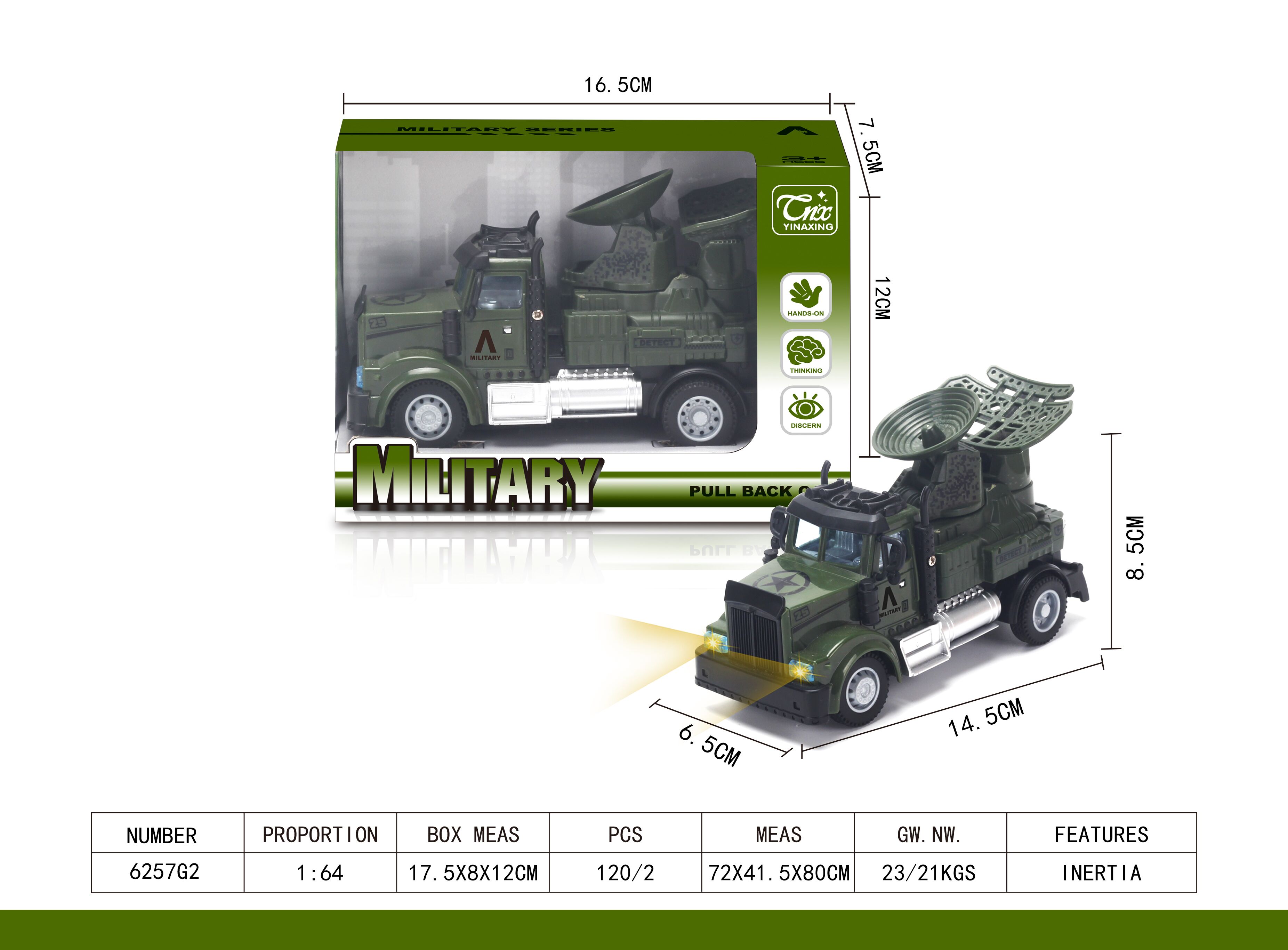 6257G2 Inertial Satellite vehicle