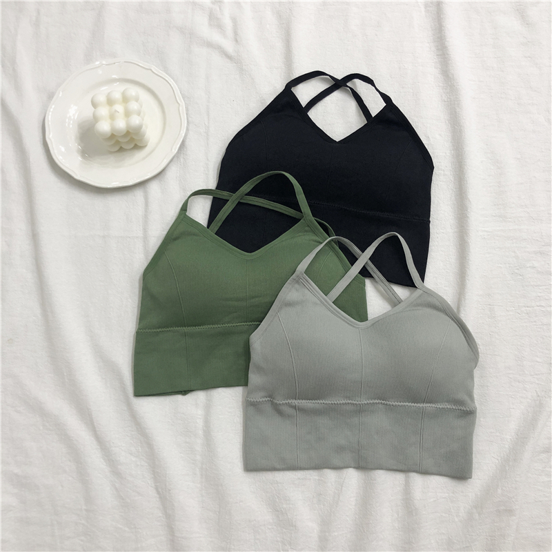 吊带背心白底实物图