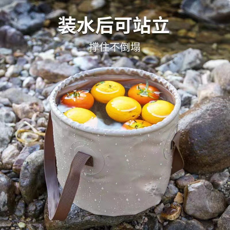 Outdoor folding bucket Specification image