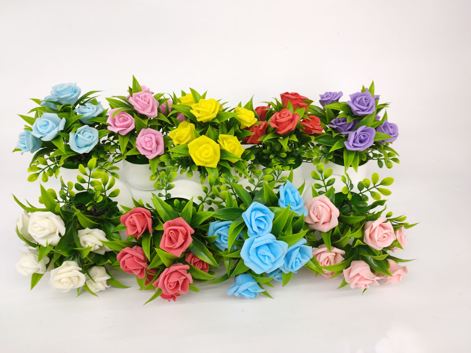 仿真花假花盆景香皂花客厅餐厅书房等摆件品