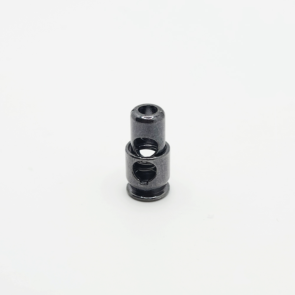 Alloy rope buckle, pill-shaped spring buckle, elastic band adjustment buckle, special-shaped pressing alloy buckle chain pendant clock Item Picture