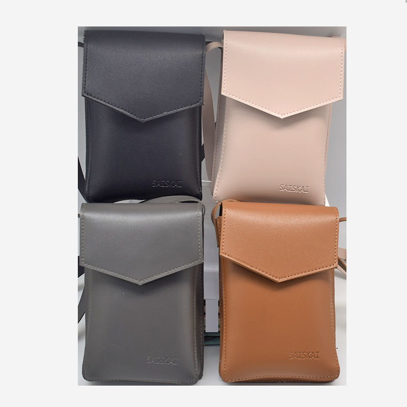 Beautiful lady's mobile phone bag Item Picture