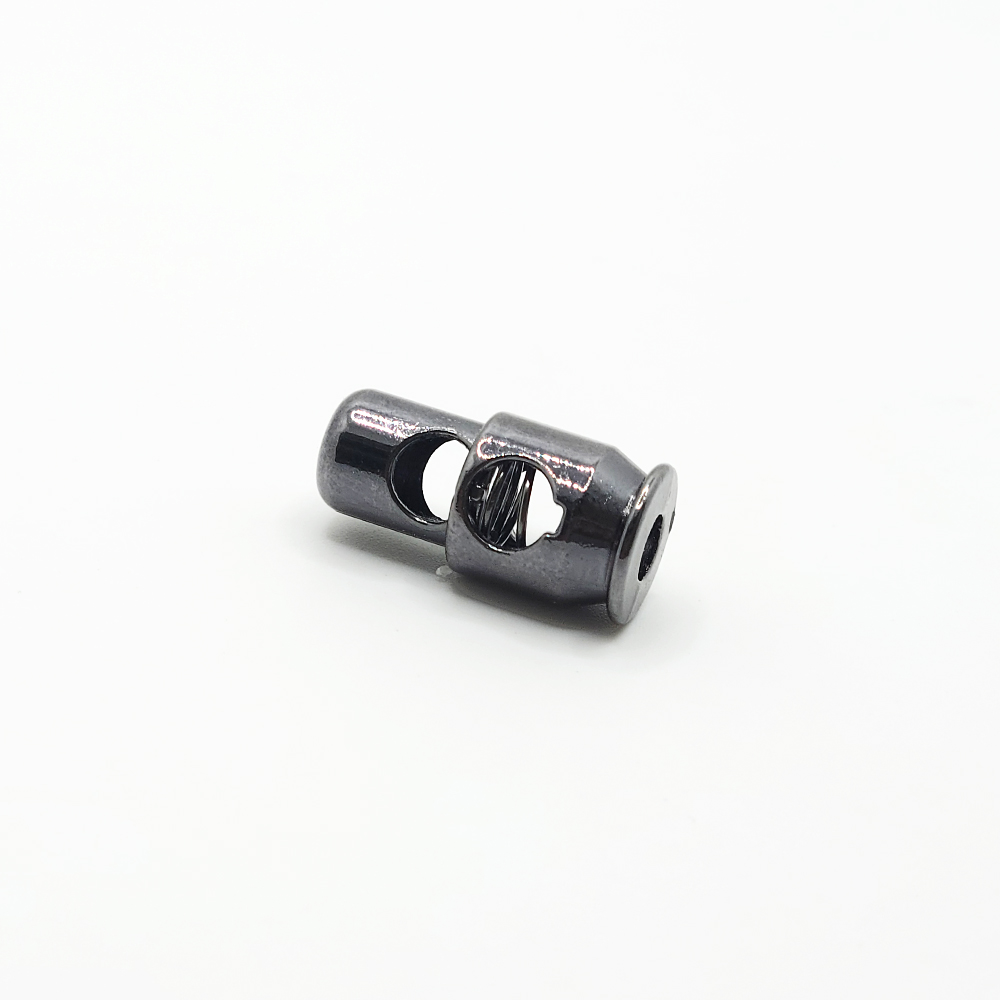 Alloy rope buckle, pill-shaped spring buckle, elastic band adjustment buckle, special-shaped pressing alloy buckle chain pendant clock Specification image
