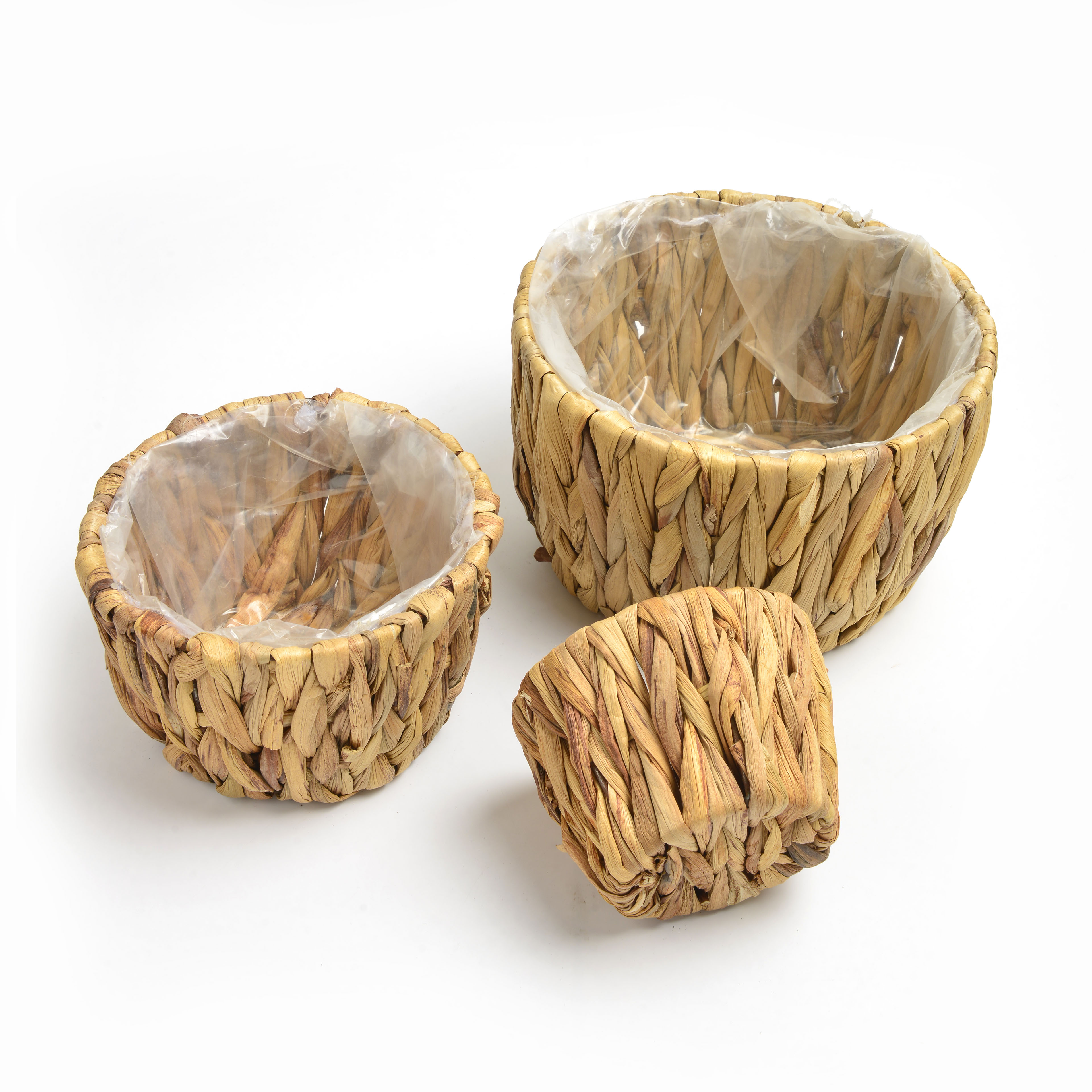 2022 New popular round woven flower POTS and baskets details Picture