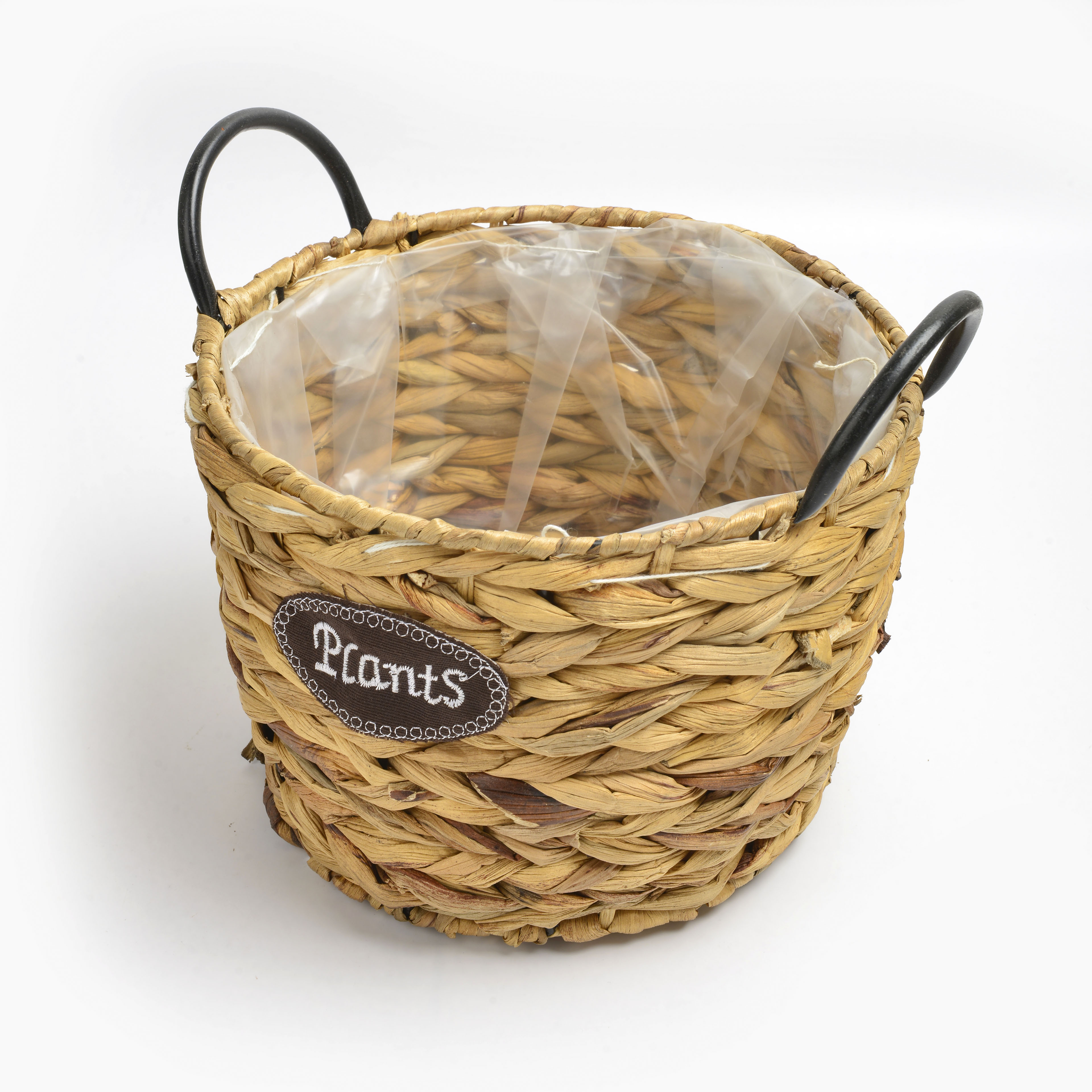 编织花篮/花盆/竹编花篮细节图