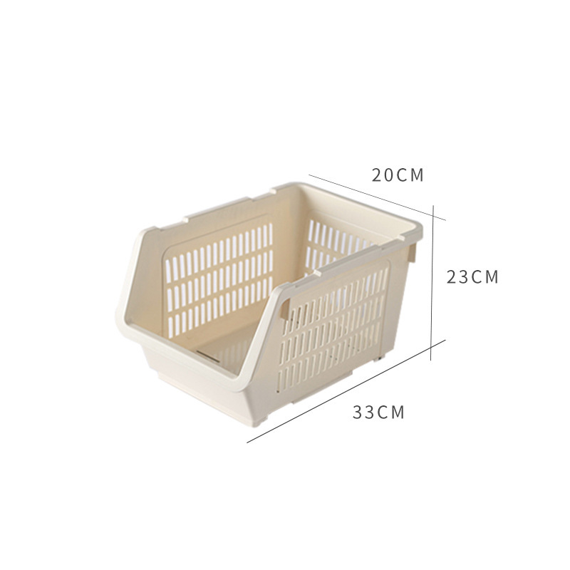 Household stackable storage basket details Picture