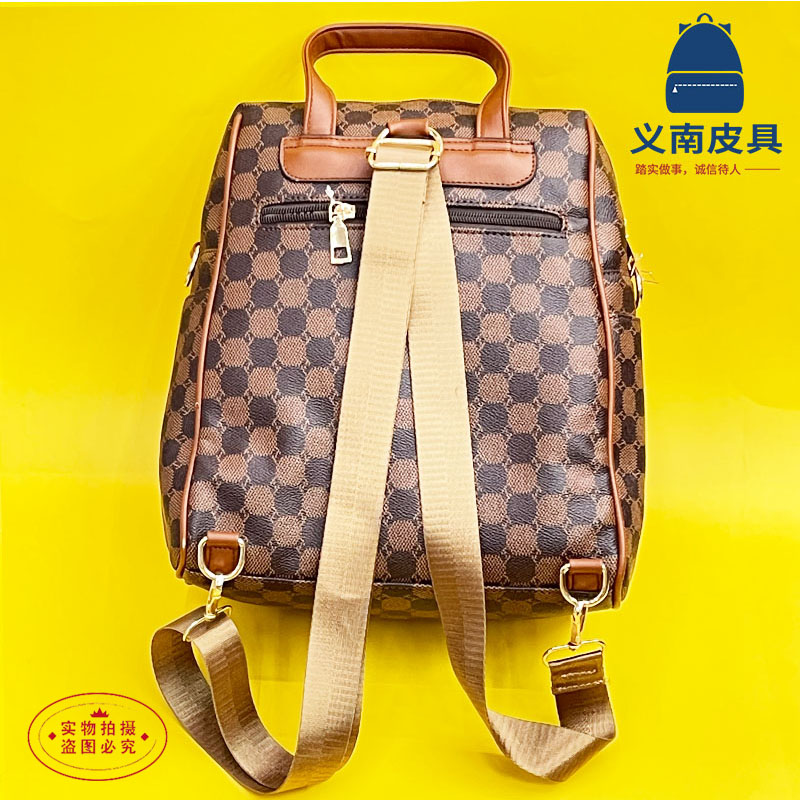 双肩背包实物图